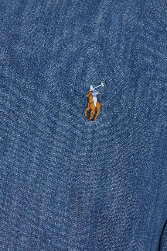 25FW 폴로 랄프로렌 긴팔 셔츠 710548539 001 DENIM SCURO - POLO RALPH LAUREN