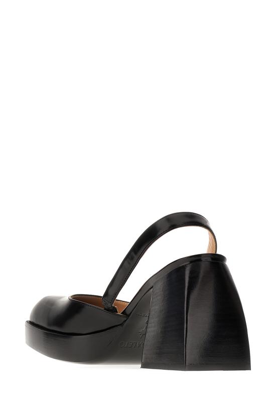  노달레토 힐/펌프스 NO39165 BLACK GLASSED - NODALETO