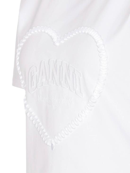 26SS 가니 반팔 티셔츠 T4150151 White - GANNI