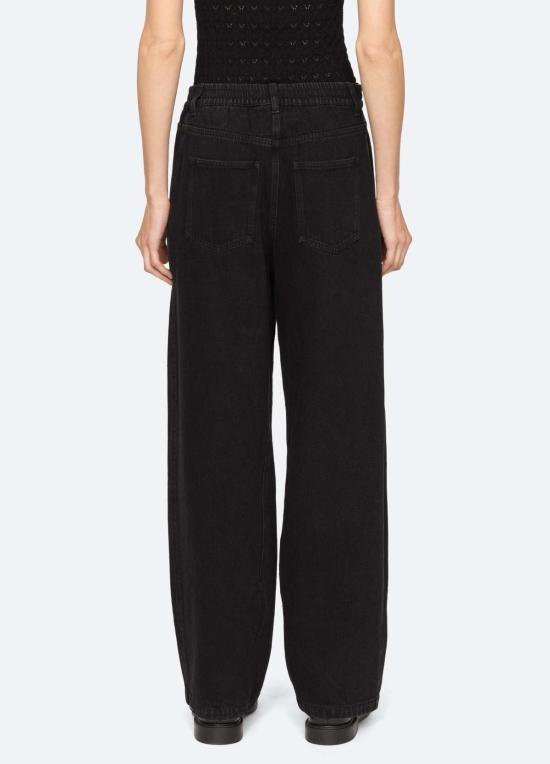 씨뉴욕 데님 팬츠 RS26 005 BLACK - SEA NY