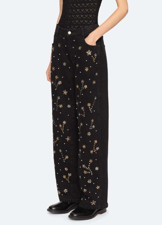  씨뉴욕 데님 팬츠 시 니 에타 진 블랙 - SEA NY