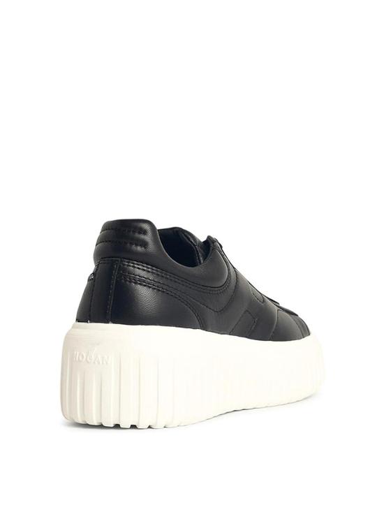 25FW 호간 스니커즈 HXW6450FO60U48B999 Black - HOGAN