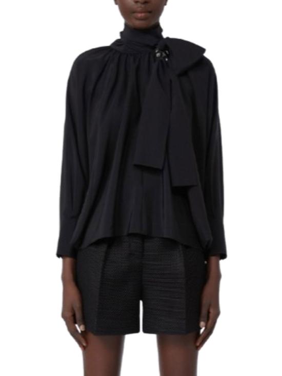 25FW 막스마라 블라우스 2521116081600007 Black - MAX MARA