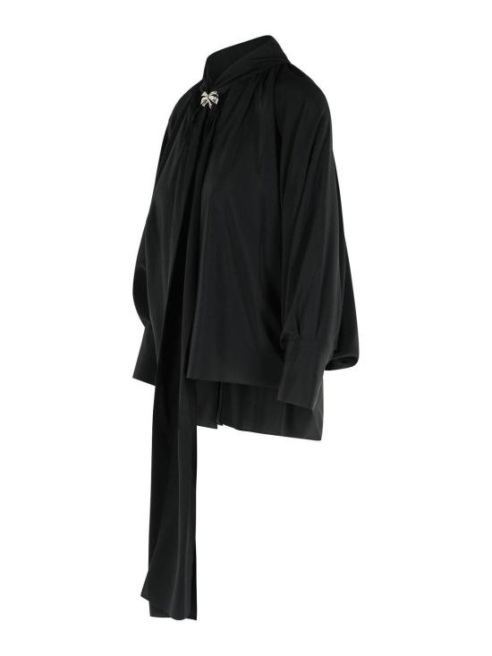 25FW 막스마라 블라우스 2521116081600007 Black - MAX MARA