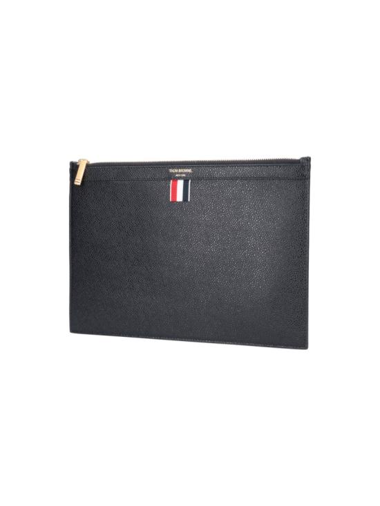 25SS 톰브라운 스몰 태블릿 클러치 MAC019L 00198001 Black - THOM BROWNE