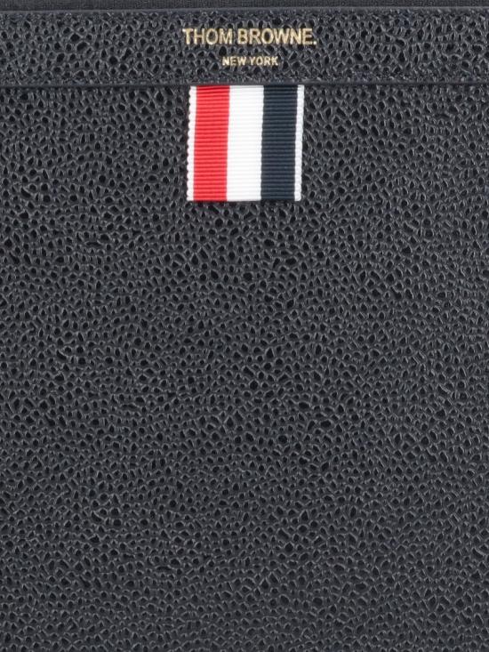 25SS 톰브라운 스몰 태블릿 클러치 MAC019L 00198001 Black - THOM BROWNE