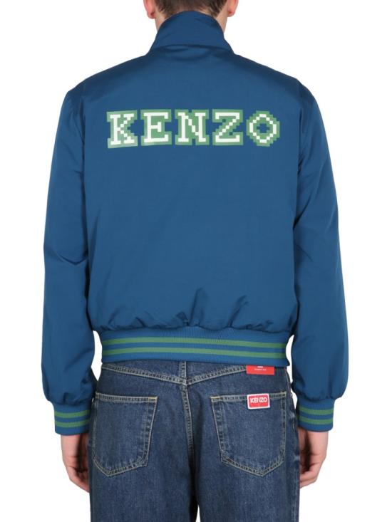  겐조 자켓 FD55BL203 9NB73 Blue - KENZO