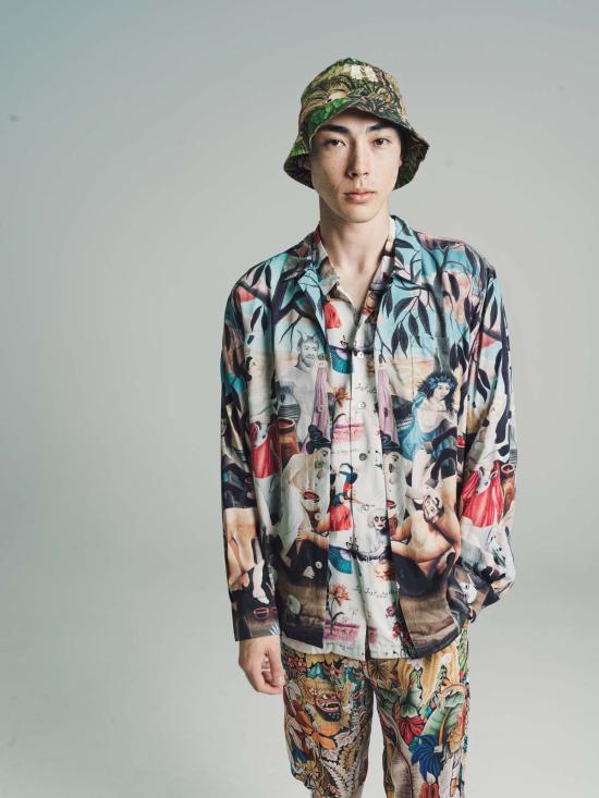  엔드리스 조이 볼캡 끝없는 기쁨 인 더 포레스트 버킷 햇 러쉬 골드/그린 정글 - ENDLESS JOY