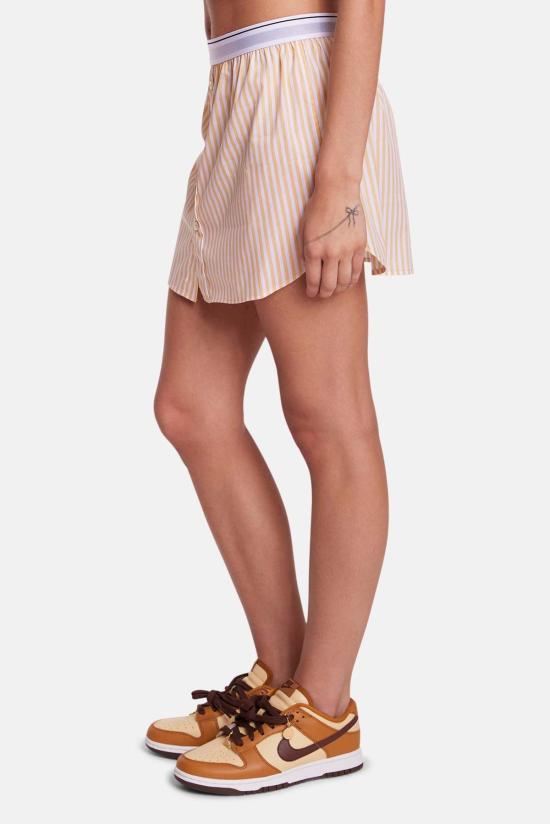  더 타일 클럽 숏 스커트 타일 클럽 제마 팝린 미니 스커트 - THE TILE CLUB