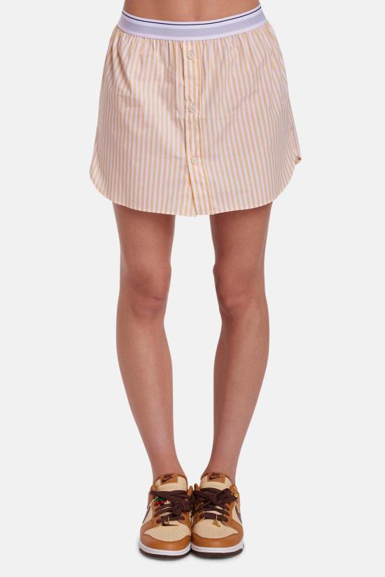  더 타일 클럽 숏 스커트 타일 클럽 제마 팝린 미니 스커트