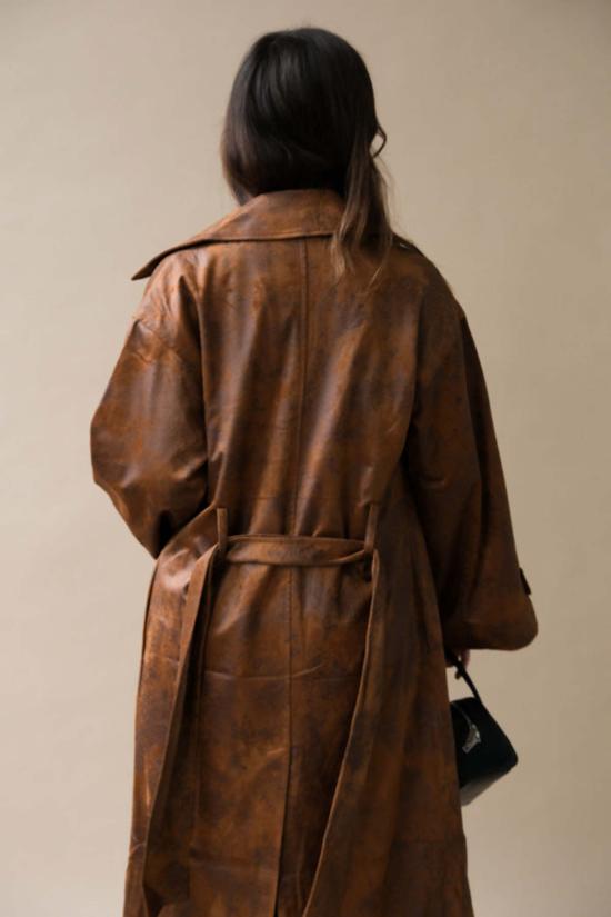  라감 트렌치 코트 코브라 트렌치코트 브라운 - LAAGAM