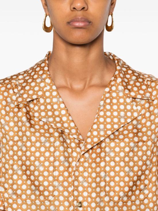 25FW 셀린느 셔츠 2B607 0487FYN8 Orange - CELINE