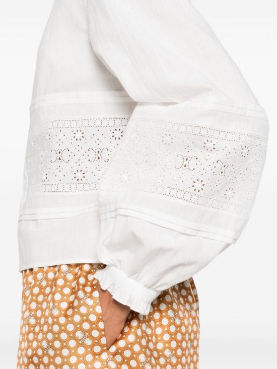 25FW 셀린느 셔츠 RC05G 014301AV Ivory - CELINE