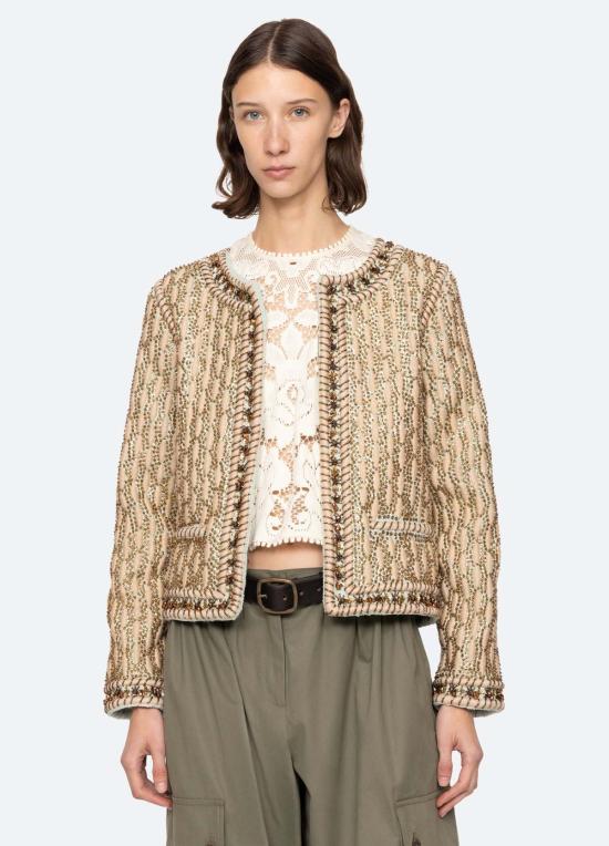  씨뉴욕 자켓 Sea Ny Viviana 재킷 골드