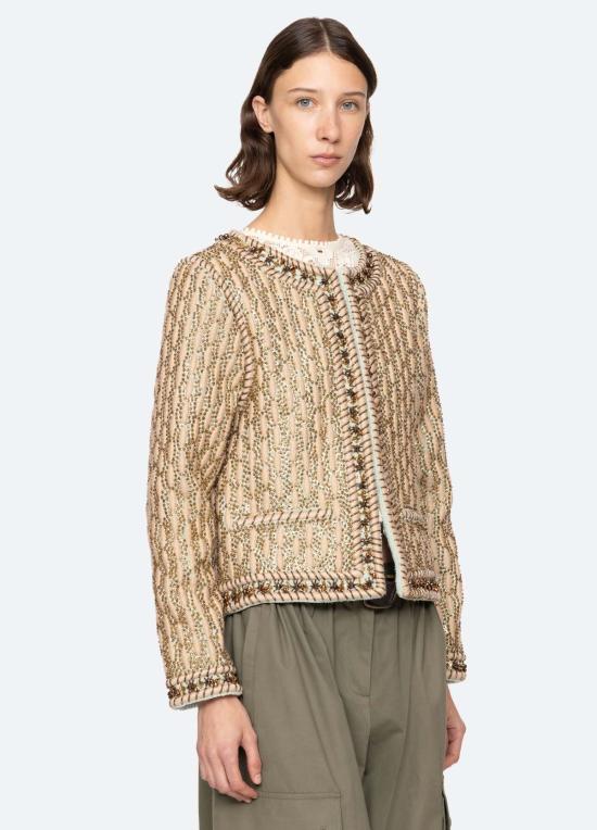  씨뉴욕 자켓 Sea Ny Viviana 재킷 골드 - SEA NY