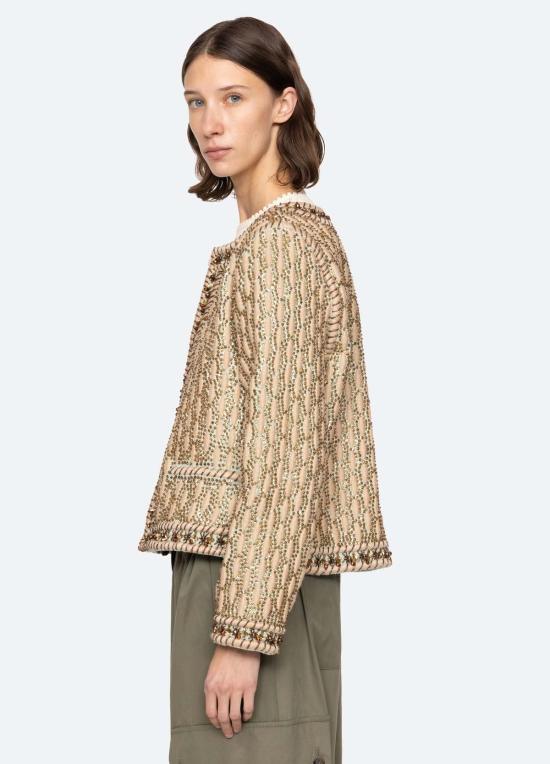  씨뉴욕 자켓 Sea Ny Viviana 재킷 골드 - SEA NY