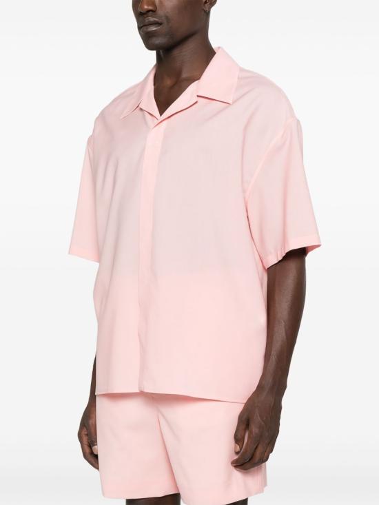 25FW 로에베 반팔 셔츠 H526Y05WEW 7130 Pink - LOEWE