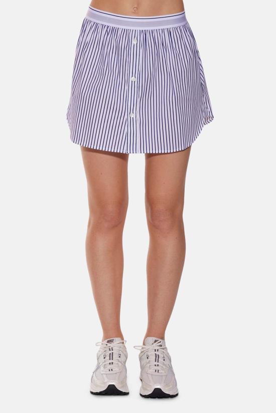  더 타일 클럽 숏 스커트 타일 클럽 제마 팝린 미니 스커트