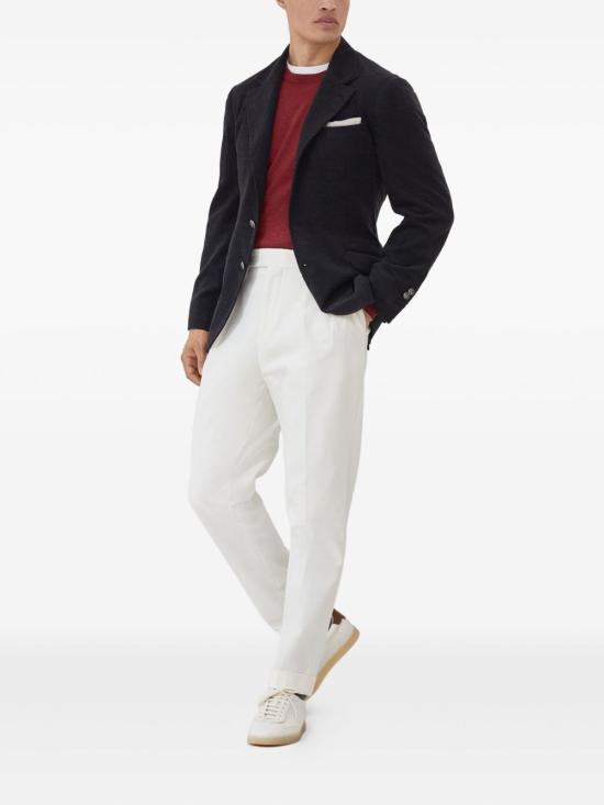 25FW 브루넬로 쿠치넬리 캐시미어 니트 스웨터 M2200100 CSK75 Red - BRUNELLO CUCINELLI