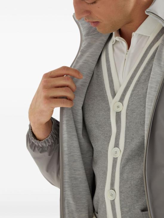 25FW 브루넬로 쿠치넬리 수트 자켓 MD8217440F CYP44 Grey - BRUNELLO CUCINELLI