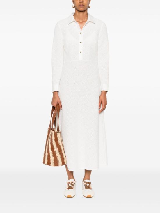 25FW 셀린느 롱 원피스 RR0BY0464 97IV Ivory - CELINE