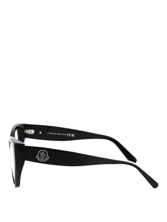 25FW 몽클레어 템플 로고 안경 ML5187001 Black - MONCLER