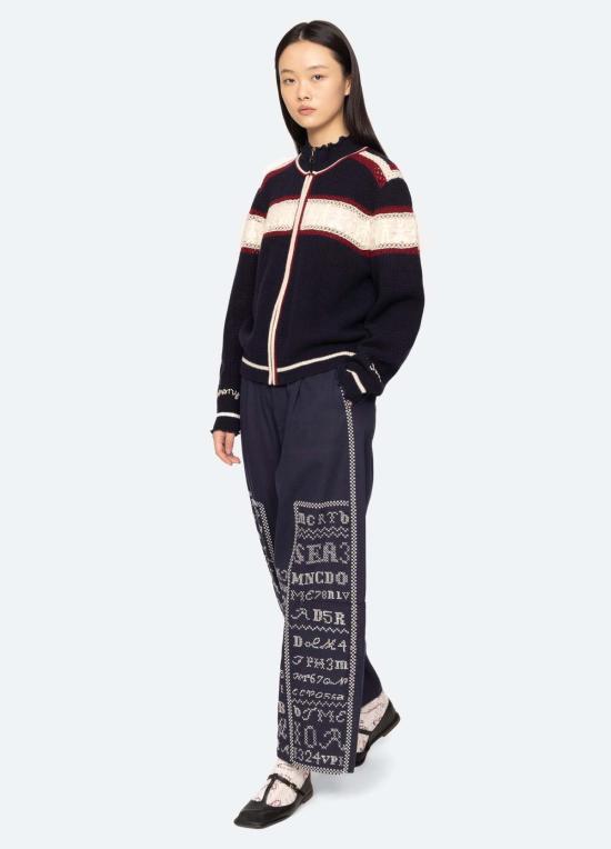  씨뉴욕 가디건 시 나이 헤스터 지퍼 카디건 멀티 - SEA NY