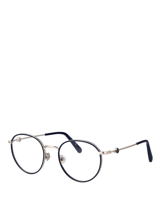 25FW 몽클레어 로고 템플 스퀘어 프레임 안경 ML5135016 Black - MONCLER