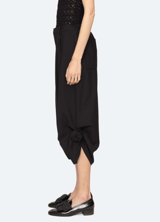  씨뉴욕 크롭 팬츠 시 나이 로리 팬츠 블랙 - SEA NY