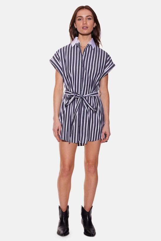  더 타일 클럽 숏 원피스 타일 클럽 메이드스톤 미니 셔츠 드레스