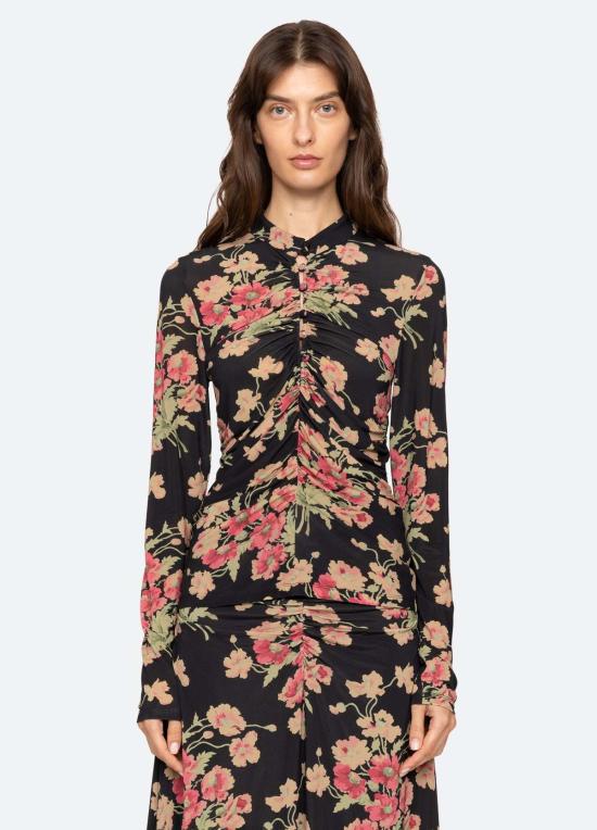  씨뉴욕 블라우스 시 니 코넬리아 L/S 탑 - SEA NY