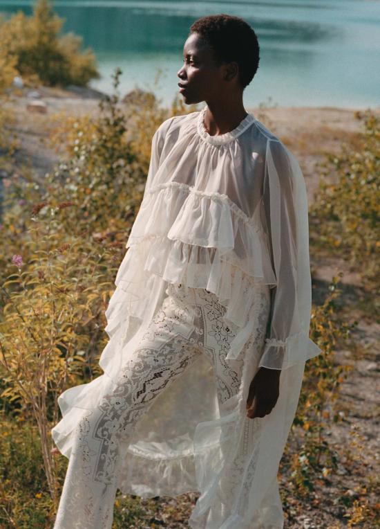  씨뉴욕 블라우스 시 나이 코넬리아 탑 크림