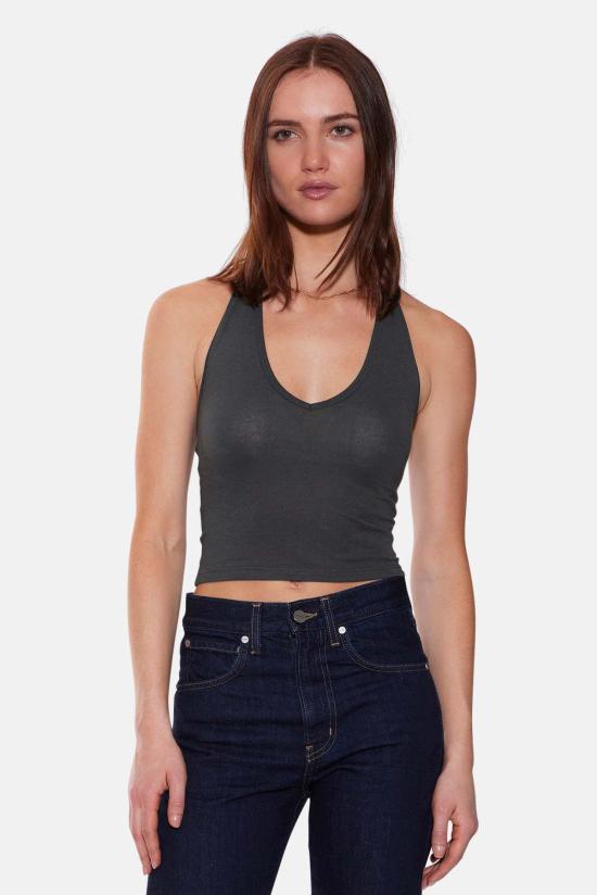  더 타일 클럽 민소매 티셔츠 타일 클럽 할리 럭스 홀터 탑