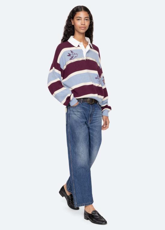  씨뉴욕 폴로 티셔츠 시 니 헤스터 스웨터 멀티 - SEA NY