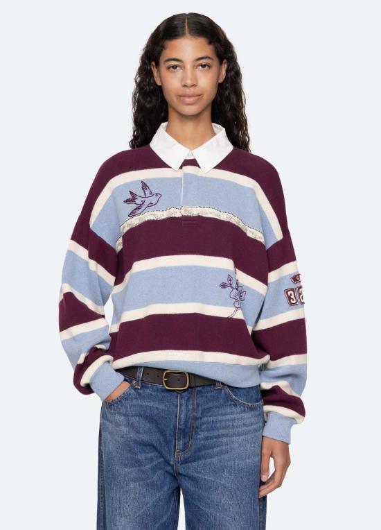  씨뉴욕 폴로 티셔츠 시 니 헤스터 스웨터 멀티 - SEA NY