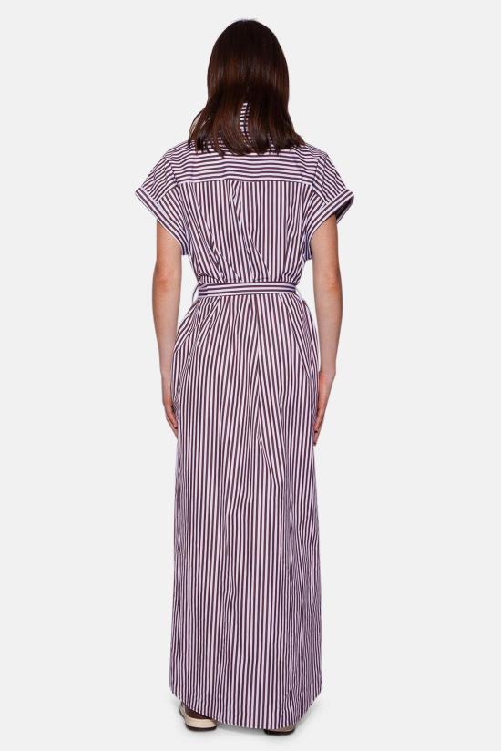  더 타일 클럽 롱 원피스 타일 클럽 메이드스톤 맥시 셔츠 드레스 - THE TILE CLUB