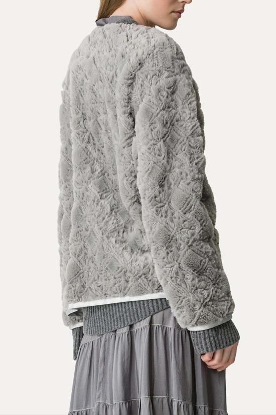  포르테포르테 코트 포르테 포르테 디바인 펄 퍼  펄 - FORTE FORTE