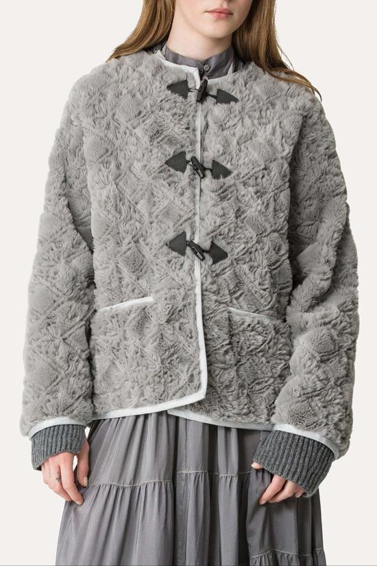  포르테포르테 코트 포르테 포르테 디바인 펄 퍼  펄 - FORTE FORTE