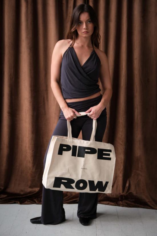  길 민소매 티셔츠 젤 줄리안 홀터 오닉스 - GEEL