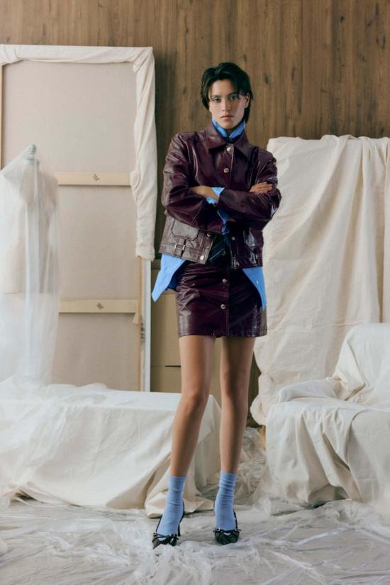  LAAGAM 자켓 라감 브루나 재킷 플럼 - OTHER BRANDS