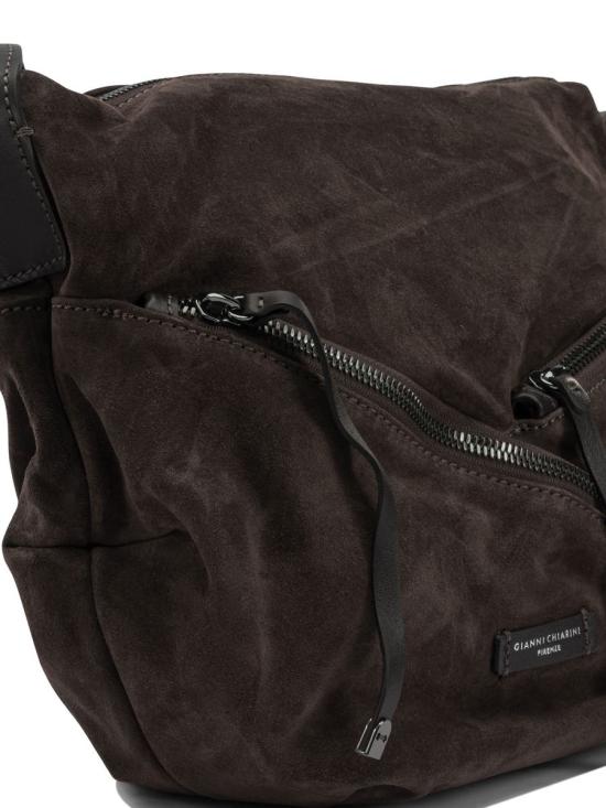 25FW 지아니 끼아리니 크로스백 BS11510CM PLSHANIA974 MOKA BROWN - GIANNI CHIARINI