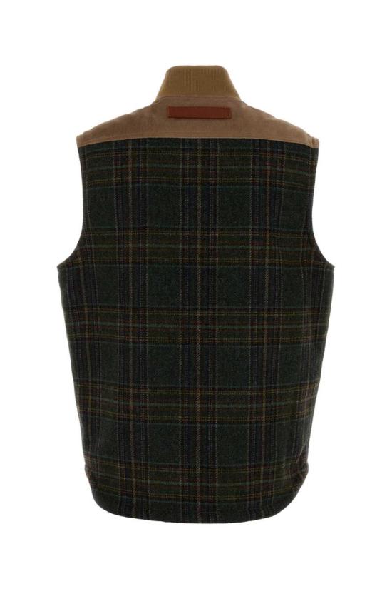 25FW 와타나베 준야 베스트 WPV002W25 BEIGEXBRNXKHK MULTICOLOURED - JUNYA WATANABE