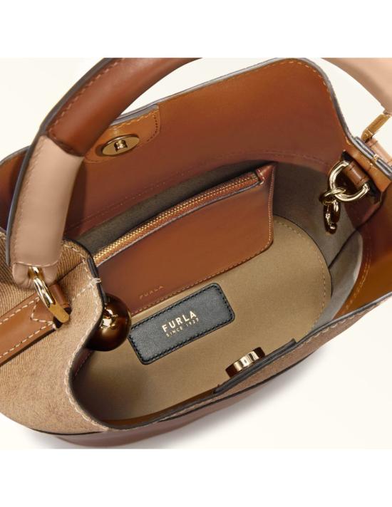 25FW 훌라 토트백 WB01867 BX3924 4085S Brown - FURLA