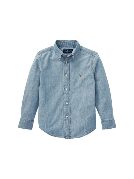 25FW [키즈] 폴로 랄프로렌 셔츠 322703283K 001LTBLUE