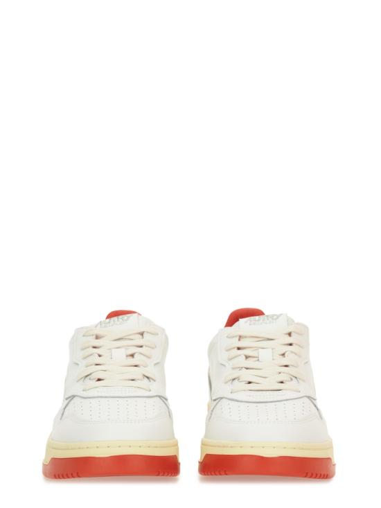 25FW 오트리 X 메종키츠네 스니커즈 AULM MK02 WHITE - AUTRY X MAISON KITSUNE