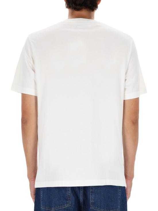 26SS 오트리 X 메종키츠네 반팔 티셔츠 TSPX MK2W WHITE - AUTRY X MAISON KITSUNE