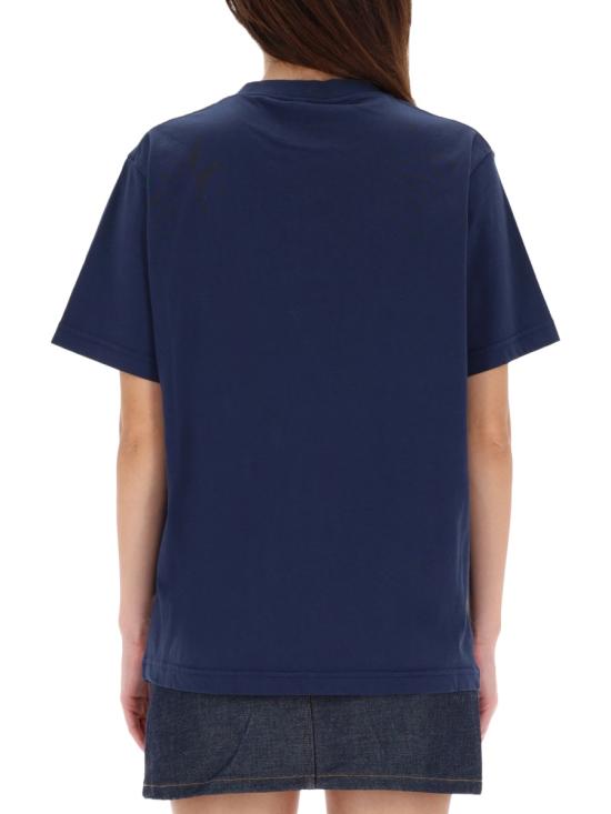 26SS 오트리 X 메종키츠네 반팔 티셔츠 TSPX MK2B BLUE - AUTRY X MAISON KITSUNE