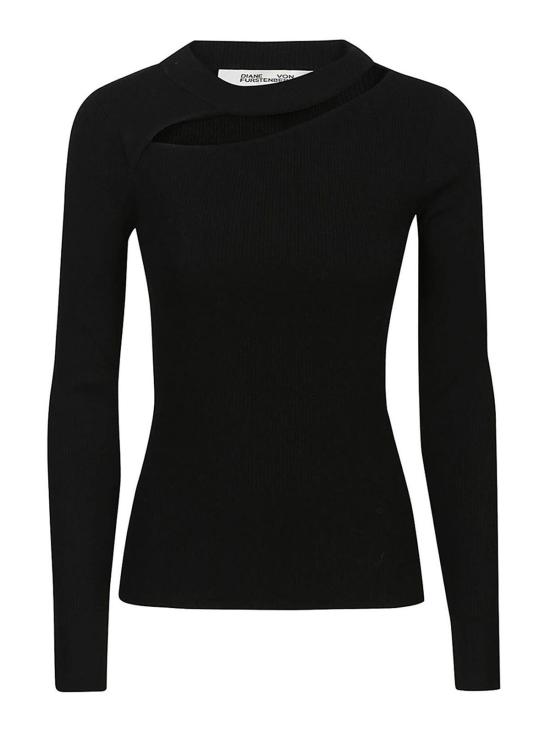  다이앤 본 퍼스텐버그 민소매 티셔츠 DVFWL3S003BLACK Black