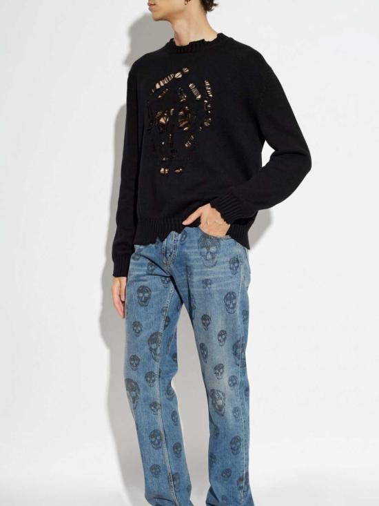  알렉산더 맥퀸 스웨터 807272Q1BA61000 Black - ALEXANDER MCQUEEN