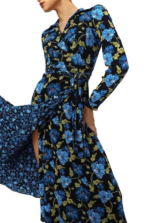  다이앤 본 퍼스텐버그 롱 원피스 DVFDW3S005HFFFS Multicolour - DIANE VON FURSTENBERG